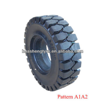 High quality china brand solid forklift tire 21*8-9 200/75-9 sell at good price